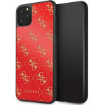Guess GUHCN654GGPRE iPhone 11 Pro Max red/red hard case 4G Double Layer Glitter - (GUE000483-0)