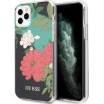 Guess GUHCN65IMLFL01 iPhone 11 Pro Max black/black N�1 Flower Collection - (GUE000750-0)