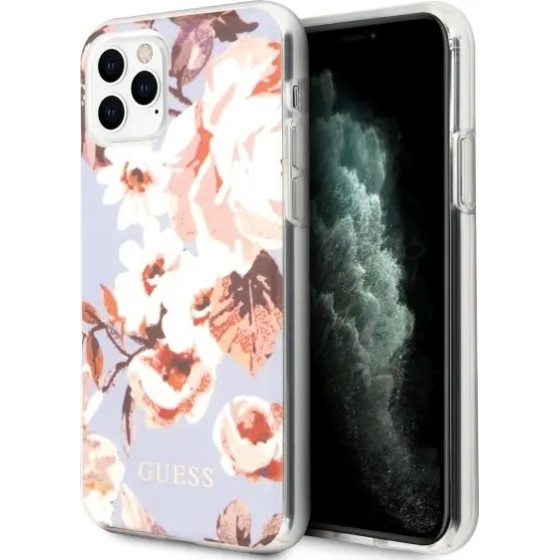 Guess GUHCN65IMLFL02 iPhone 11 Pro Max lilac/lilac N�2 Flower Collection - (GUE000753-0)