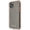 Guess GUHCN65PCGLPI iPhone 11 Pro Max pink/pink hard case Glitter - (GUE000764-0)