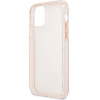 Guess GUHCN65PCGLPI iPhone 11 Pro Max pink/pink hard case Glitter - (GUE000764-0)