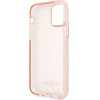 Guess GUHCN65PCGLPI iPhone 11 Pro Max pink/pink hard case Glitter - (GUE000764-0)