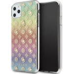 Guess GUHCN65PEOML iPhone 11 Pro Max multicolor hard case Iridescent 4G Peony - (GUE000462-0)