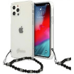 Guess GUHCP12LKPSBK iPhone 12 Pro Max 6.7 Transparent hardcase Black Pearl - (GUE001319-0)