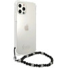 Guess GUHCP12LKPSBK iPhone 12 Pro Max 6.7 Transparent hardcase Black Pearl - (GUE001319-0)