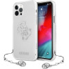 Guess GUHCP12LKS4GSI iPhone 12 Pro Max 6.7 Transparent hardcase 4G Silver Charms Collection - (GUE001351-0)
