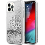 Guess GUHCP12LLG4GSI iPhone 12 Pro Max 6.7 silver/silver hardcase 4G Big Liquid Glitter - (GUE001260-0)