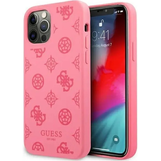 Guess GUHCP12LLSPEFU iPhone 12 Pro Max 6.7 fuchsia/fuchsia hard case Peony Collection - (GUE001330-0)