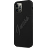 Guess GUHCP12LLSVSBK iPhone 12 Pro Max 6.7 black/black hardcase Script Vintage - (GUE001123-0)