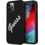 Guess GUHCP12LLSVSBW iPhone 12 Pro Max 6.7 black/white hardcase Silicone Vintage - (GUE001114-0)