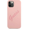 Guess GUHCP12LLSVSPI iPhone 12 Pro Max 6.7 pink/pink hardcase Script Vintage - (GUE001129-0)