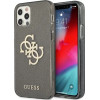 Guess GUHCP12LPCUGL4GBK iPhone 12 Pro Max 6.7 black/black hard case Glitter 4G Big Logo - (GUE001266-0)