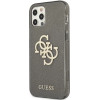 Guess GUHCP12LPCUGL4GBK iPhone 12 Pro Max 6.7 black/black hard case Glitter 4G Big Logo - (GUE001266-0)