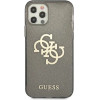 Guess GUHCP12LPCUGL4GBK iPhone 12 Pro Max 6.7 black/black hard case Glitter 4G Big Logo - (GUE001266-0)