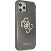 Guess GUHCP12LPCUGL4GBK iPhone 12 Pro Max 6.7 black/black hard case Glitter 4G Big Logo - (GUE001266-0)