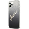 Guess GUHCP12LPCUGLSBK iPhone 12 Pro Max 6.7 black/black hardcase Glitter Gradient Script - (GUE001089-0)