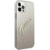 Guess GUHCP12LPCUGLSGO iPhone 12 Pro Max 6.7 gold/gold hardcase Glitter Gradient Script - (GUE001092-0)
