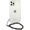 Guess GUHCP12MKPSBK iPhone 12/12 Pro 6.1 Transparent hardcase Black Pearl - (GUE001420-0)