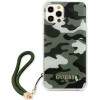 Guess GUHCP12MKSARKA iPhone 12/12 Pro 6.1 green/khaki hardcase Camo Collection - (GUE001335-0)