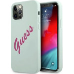 Guess GUHCP12MLSVSBF iPhone 12/12 Pro 6.1 blue fuchsia/blue fuschia hardcase Silicone Vintage - (GUE001103-0)