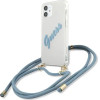 Guess GUHCP12SCRTVSBL iPhone 12 mini 5.4'' blue/blue hardcase Script Vintage - (GUE001119-0)