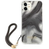 Guess GUHCP12SKSMAGR iPhone 12 mini 5.4 grey/grey hardcase Marble Collection - (GUE001424-0)