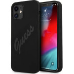Guess GUHCP12SLSVSBK iPhone 12 mini 5.4 black/black hardcase Script Vintage - (GUE001121-0)