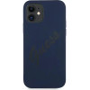 Guess GUHCP12SLSVSBL iPhone 12 mini 5.4 blue/blue hardcase Script Vintage - (GUE001130-0)