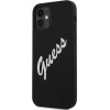 Guess GUHCP12SLSVSBW iPhone 12 mini 5.4 black and white hardcase Silicone Vintage - (GUE001112-0)