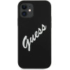 Guess GUHCP12SLSVSBW iPhone 12 mini 5.4 black and white hardcase Silicone Vintage - (GUE001112-0)