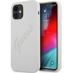Guess GUHCP12SLSVSCR iPhone 12 mini 5.4 cream/cream hardcase Script Vintage - (GUE001124-0)