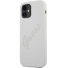 Guess GUHCP12SLSVSCR iPhone 12 mini 5.4 cream/cream hardcase Script Vintage - (GUE001124-0)