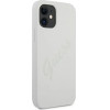 Guess GUHCP12SLSVSCR iPhone 12 mini 5.4 cream/cream hardcase Script Vintage - (GUE001124-0)