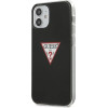 Guess GUHCP12SPCUCTLBK iPhone 12 mini 5.4 black/black hardcase Triangle Collection - (GUE000856-0)