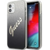 Guess GUHCP12SPCUGLSBK iPhone 12 mini 5.4 black/black hardcase Glitter Gradient Script - (GUE001087-0)