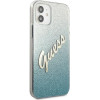 Guess GUHCP12SPCUGLSBL iPhone 12 mini 5.4 blue/blue hardcase Glitter Gradient Script - (GUE001096-0)