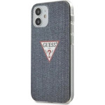 Guess GUHCP12SPCUJULDB iPhone 12 mini 5.4 navy/dark blue hardcase Jeans Collection - (GUE000850-0)
