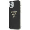 Guess GUHCP12SPCUMPTBK iPhone 12 mini 5.4 black/black hardcase Metallic Collection - (GUE000837-0)