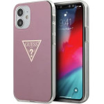Guess GUHCP12SPCUMPTPI iPhone 12 mini 5.4 pink/pink hardcase Metallic Collection - (GUE000840-0)