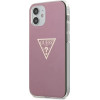 Guess GUHCP12SPCUMPTPI iPhone 12 mini 5.4 pink/pink hardcase Metallic Collection - (GUE000840-0)
