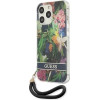 Guess GUHCP13LHFLSB iPhone 13 Pro / 13 6.1 blue/blue hardcase Flower Strap - (GUE001980-0)