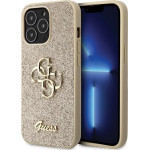 Guess GUHCP13LHG4SGD case for iPhone 13 Pro / 13 - gold Glitter Script Big 4G - (GUE003006-0)