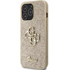 Guess GUHCP13LHG4SGD case for iPhone 13 Pro / 13 - gold Glitter Script Big 4G - (GUE003006-0)