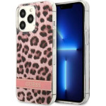 Guess GUHCP13LHSLEOP iPhone 13 Pro / 13 6.1 pink/pink hardcase Leopard - (GUE002006-0)
