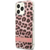 Guess GUHCP13LHSLEOP iPhone 13 Pro / 13 6.1 pink/pink hardcase Leopard - (GUE002006-0)