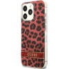 Guess GUHCP13LHSLEOR iPhone 13 Pro / 13 6.1 red/red hardcase Leopard - (GUE002002-0)