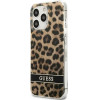 Guess GUHCP13LHSLEOW iPhone 13 Pro / 13 6.1 brown/brown hardcase Leopard - (GUE002000-0)