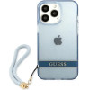 Guess GUHCP13LHTSGSB iPhone 13 Pro / 13 6,1 blue / blue hardcase Translucent Stap - (GUE001996-0)