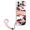 Guess GUHCP13LKCABPI iPhone 13 Pro / 13 6.1 pink/pink hardcase Camo Strap Collection - (GUE001607-0)