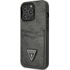 Guess GUHCP13LP4TPK iPhone 13 Pro / 13 6.1 black/black hardcase 4G Triangle Logo Cardslot - (GUE002462-0)